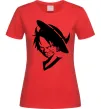 Женская футболка One piece monki Красный фото