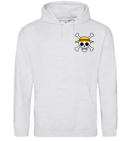 Чоловіча толстовка (худі) One piece Luffy Чорний фото