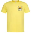 Чоловіча футболка One piece череп Лимонний фото