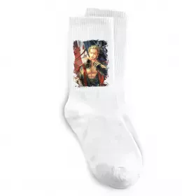 Носки Luffy punch Белый фото