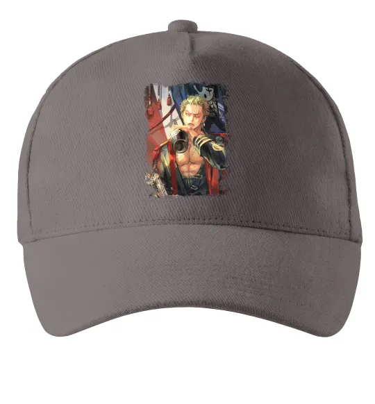 Кепка One piece потертий Сірий фото