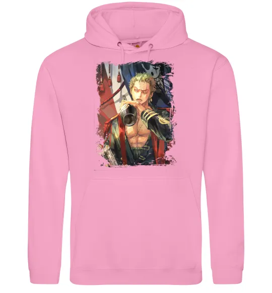 Жіноча толстовка (худі) One piece потертий Рожевий фото