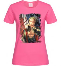 Женская футболка One piece потертий