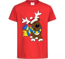 Дитяча футболка Striped deer український