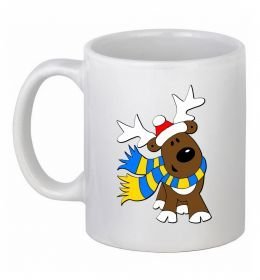Чашка керамическая Striped deer український