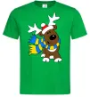 Мужская футболка Striped deer український Зеленый Мужская футболка Striped deer український Зеленый фото