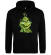 Женская толстовка (худи) Грінч у гірлянді український Черный Женская толстовка (худи) Грінч у гірлянді український Черный фото