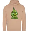 Женская толстовка (худи) Грінч у гірлянді український Песочный Женская толстовка (худи) Грінч у гірлянді український Песочный фото