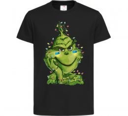 Детская футболка Грінч у гірлянді український