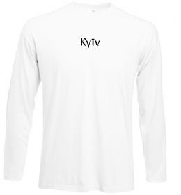 Лонгслив Kyїv ВИШИВКА
