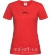Женская футболка Kyїv Красный фото