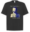 Футболка Оверсайз Іван Франко Лиш боротись - значить жить Чорний фото