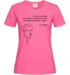 Жіноча футболка Степан Бандера Яскраво-рожевий фото