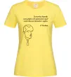 Жіноча футболка Степан Бандера Лимонний фото