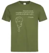 Чоловіча футболка Степан Бандера Оливковий Чоловіча футболка Степан Бандера Оливковий фото