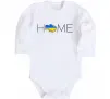 Детский боди Ukraine home Белый фото