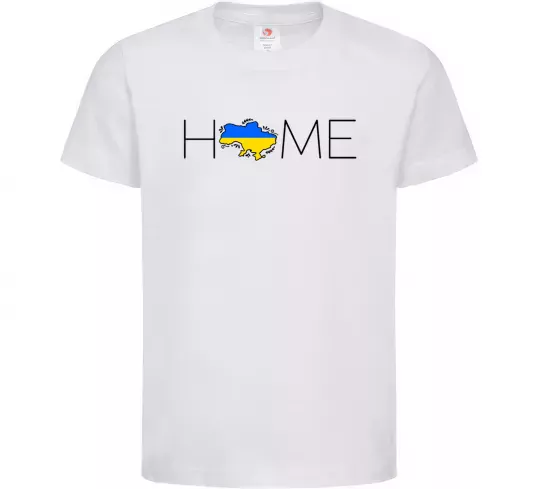Детская футболка Ukraine home Белый фото