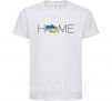 Дитяча футболка Ukraine home Білий фото