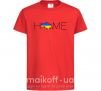 Дитяча футболка Ukraine home Червоний фото