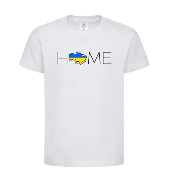 Детская футболка Ukraine home Белый фото