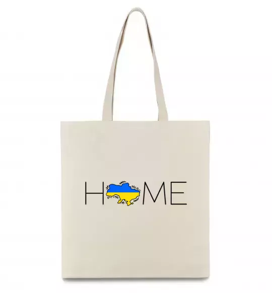 Эко-сумка Ukraine home Бежевый фото