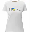 Женская премиум футболка Ukraine home Белый Женская премиум футболка Ukraine home Белый фото