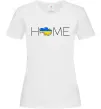 Жіноча футболка Ukraine home Білий фото