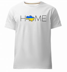Чоловіча преміум футболка Ukraine home