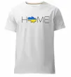 Чоловіча преміум футболка Ukraine home Білий фото