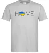Мужская футболка Ukraine home Серый фото