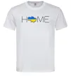 Мужская футболка Ukraine home Белый фото