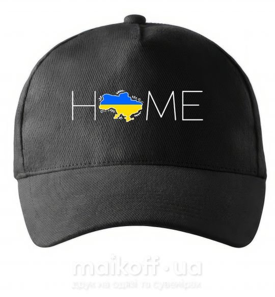 Кепка Ukraine home Чорний фото