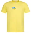 Мужская футболка Ukraine home Лимонный фото