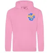 Жіноча толстовка (худі) Квіти орнамент ВИШИВКА Рожевий фото