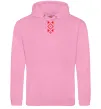 Чоловіча толстовка (худі) Українська вишиванка ВИШИВКА Рожевий фото