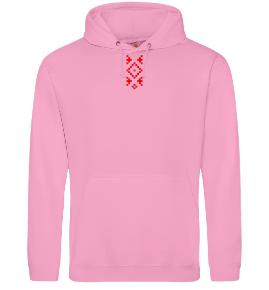 Жіноча толстовка (худі) Українська вишиванка ВИШИВКА Рожевий фото