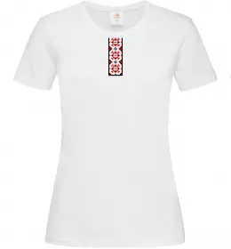 Женская футболка Curvy Ukraine Logo Белый фото