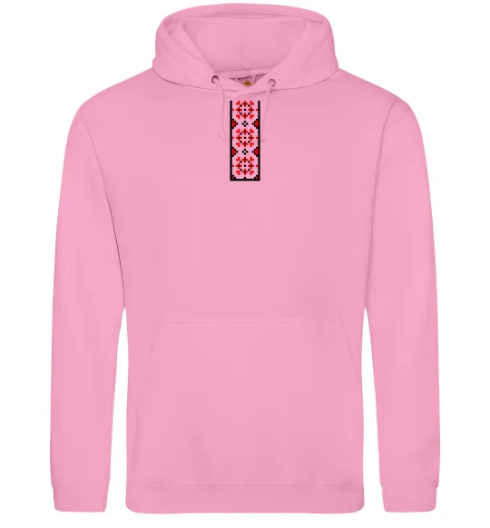 Жіноча толстовка (худі) Український орнамент вишиванка ВИШИВКА Рожевий фото