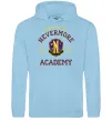 Жіноча толстовка (худі) Nevermore academy Блакитний Жіноча толстовка (худі) Nevermore academy Блакитний фото