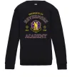 Детский Свитшот Nevermore academy Черный фото