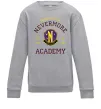 Детский Свитшот Nevermore academy Серый меланж фото
