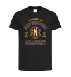 Дитяча футболка Nevermore academy Чорний фото