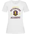 Женская футболка Nevermore academy Белый фото