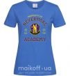 Женская футболка Nevermore academy Ярко-синий фото
