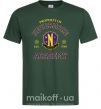 Мужская футболка Nevermore academy Темно-зеленый фото