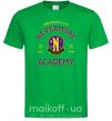 Мужская футболка Nevermore academy Зеленый фото