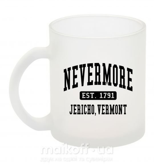Чашка скляна Nevermore vermont Фроузен фото