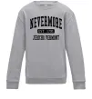 Детский Свитшот Nevermore vermont Серый меланж фото
