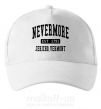 Кепка Nevermore vermont Білий фото