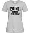 Жіноча футболка Nevermore vermont Сірий фото